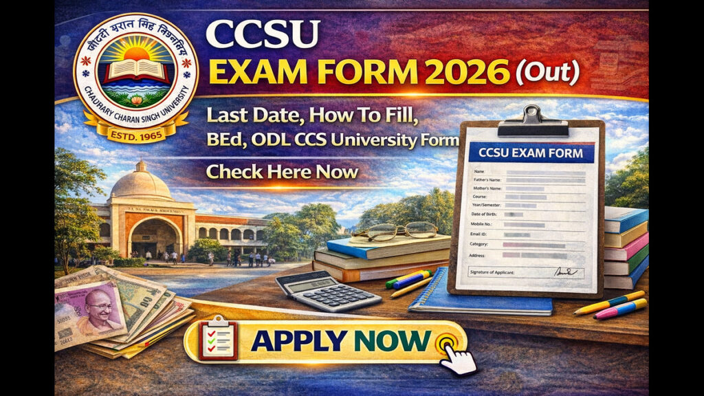  CCSU Exam Form 2026